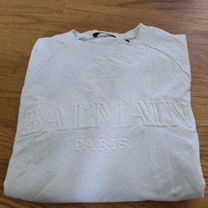 White Balmain Sweater